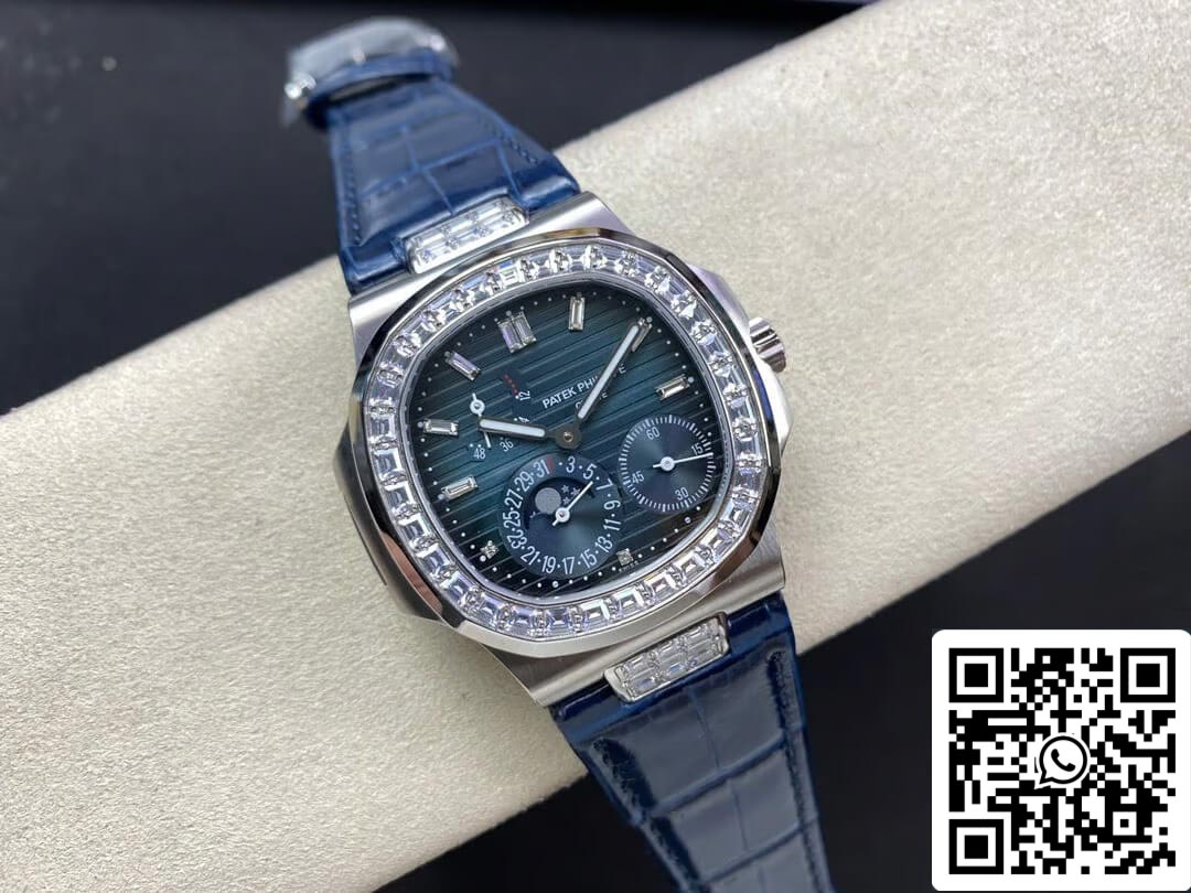 Patek Philippe Nautilus 5724G-001 1:1 Best Edition GR Factory blaues Armband