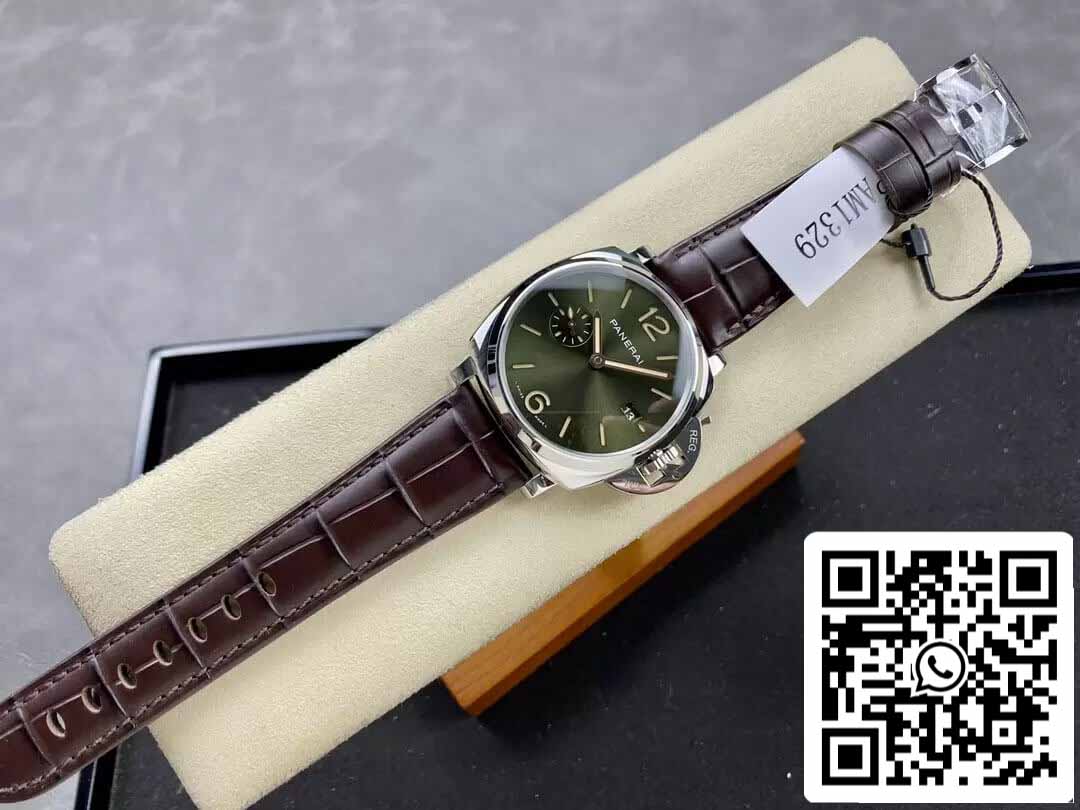 Panerai Luminor PAM01329 1:1 Meilleure édition VS Cadran vert usine