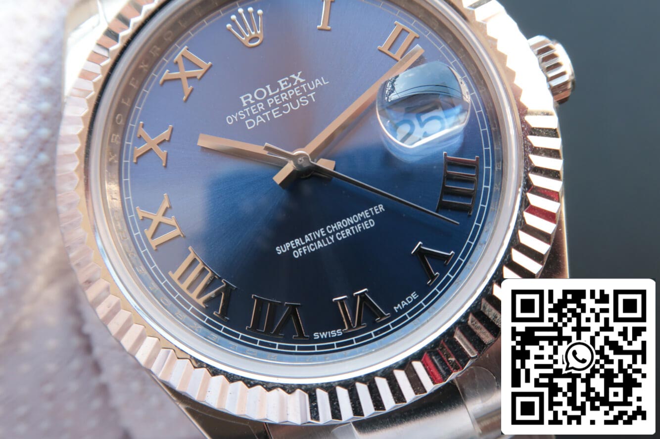 Rolex Datejust 116334 41MM 1:1 Meilleure édition EW Factory Cadran bleu