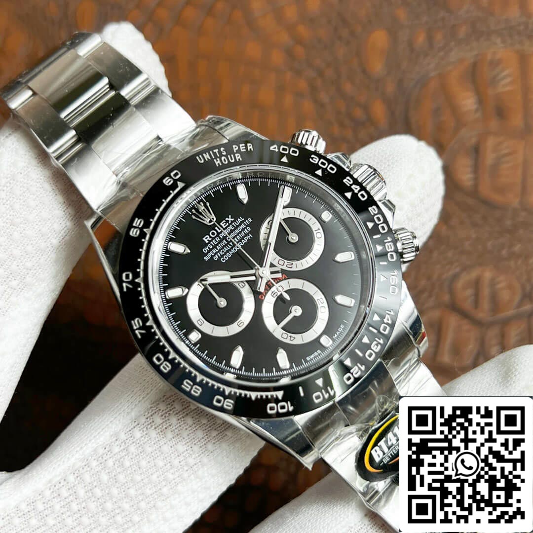 Rolex Daytona M116500LN-0002 1:1 Best Edition BT Factory Black Dial