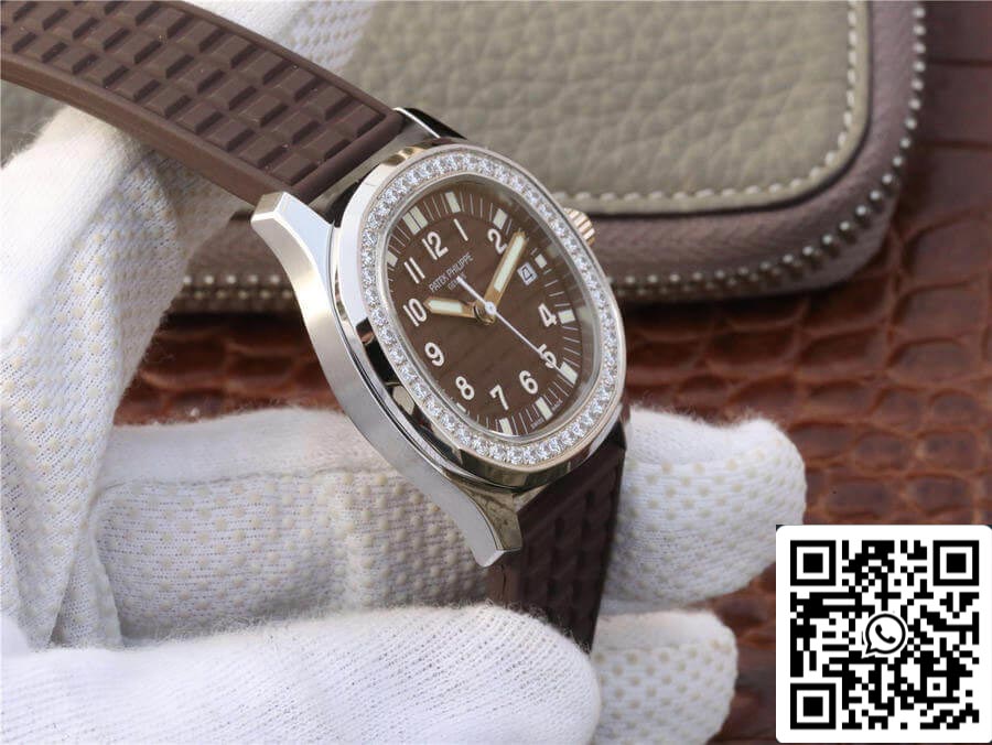 Patek Philippe Aquanaut 5067A-023 1:1 Best Edition PPF Factory Diamond Brown Dial