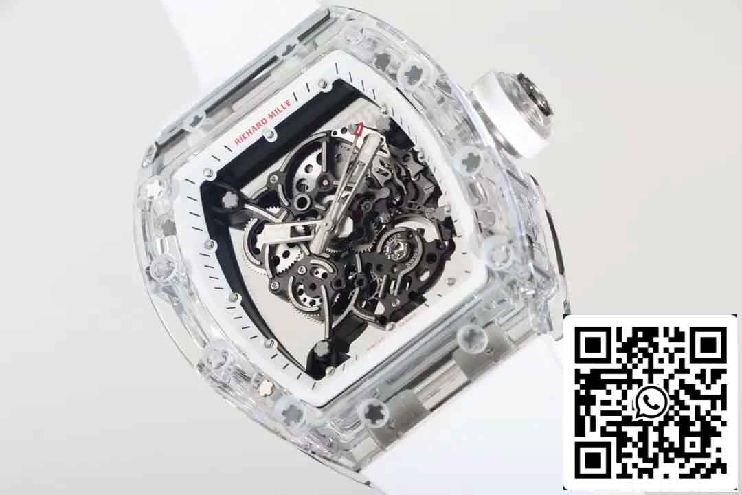 Richard Mille RM055 Meilleur bracelet en caoutchouc RM Factory édition 1:1