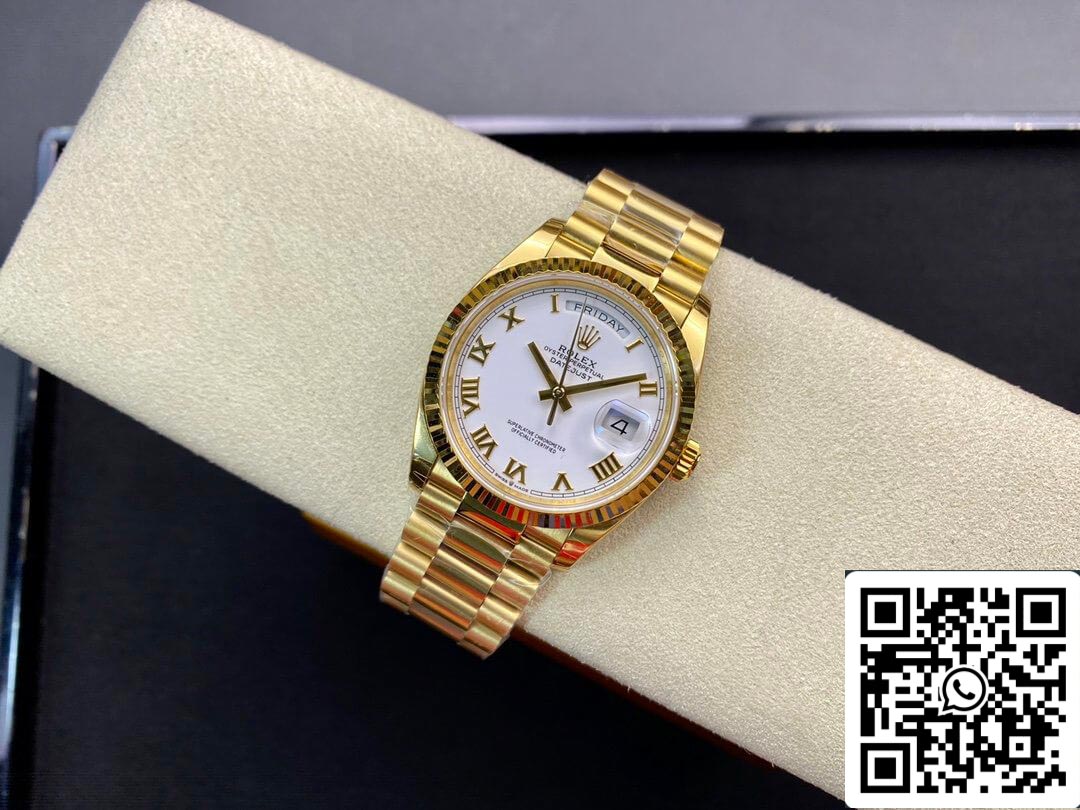 Rolex Day Date M128238 1:1 Meilleure édition EW Factory Échelle romaine Suisse ETA3255