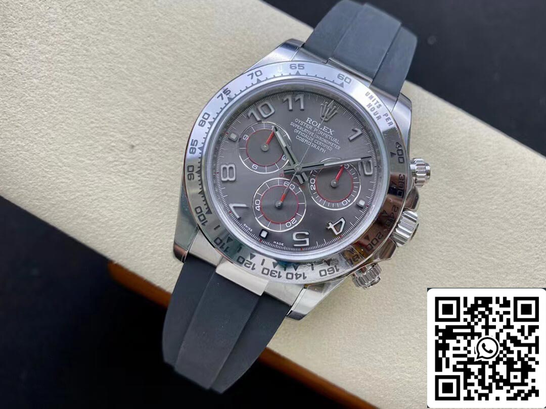 Rolex Cosmograph Daytona 116519-0104 1:1 Meilleure édition Clean Factory Cadran gris