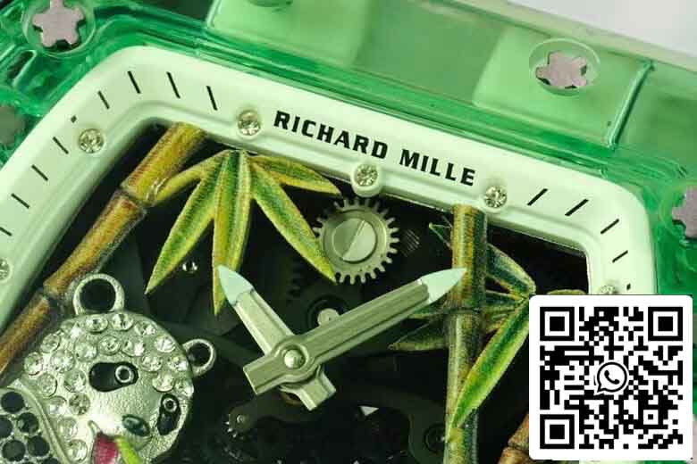 Richard Mille RM26-01 Tourbillon Meilleure édition 1:1 RM Factory Green Transparent Case