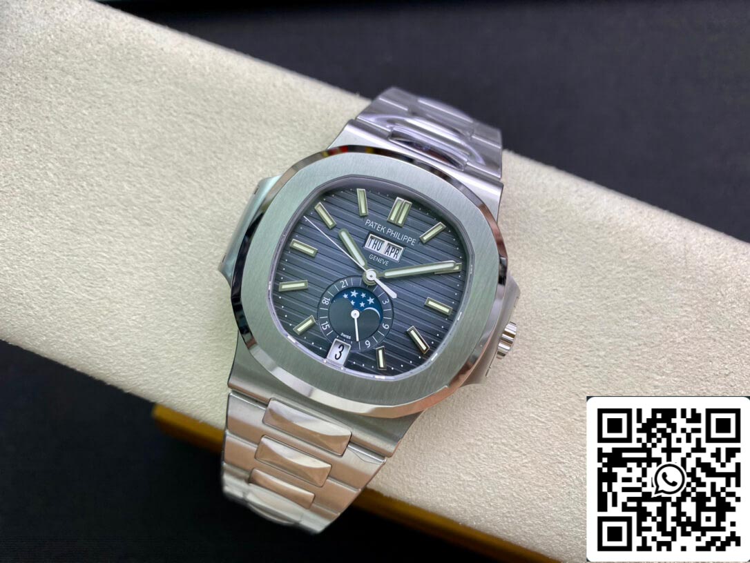 Patek Philippe Nautilus 5726/1A-014 1:1 Meilleure édition PPF Factory Cadran bleu