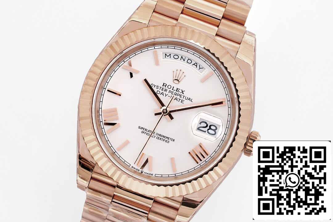 Rolex Day Date M228235-0032 Quadrante bianco di fabbrica EW Best Edition 1: 1