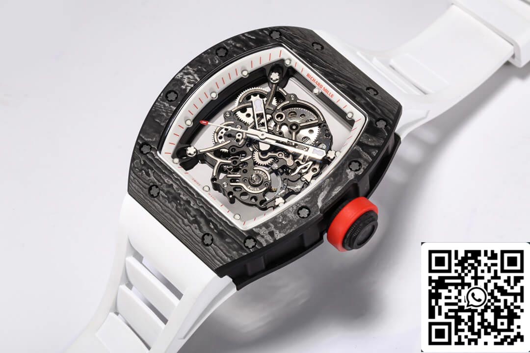 Richard Mille RM-055 1:1 Meilleure édition BBR Factory Boîtier en fibre de carbone