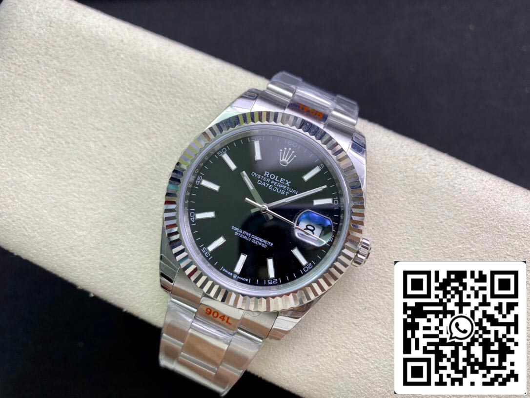 Rolex Datejust M126334-0017 1:1 Meilleure édition EW Factory Cadran noir