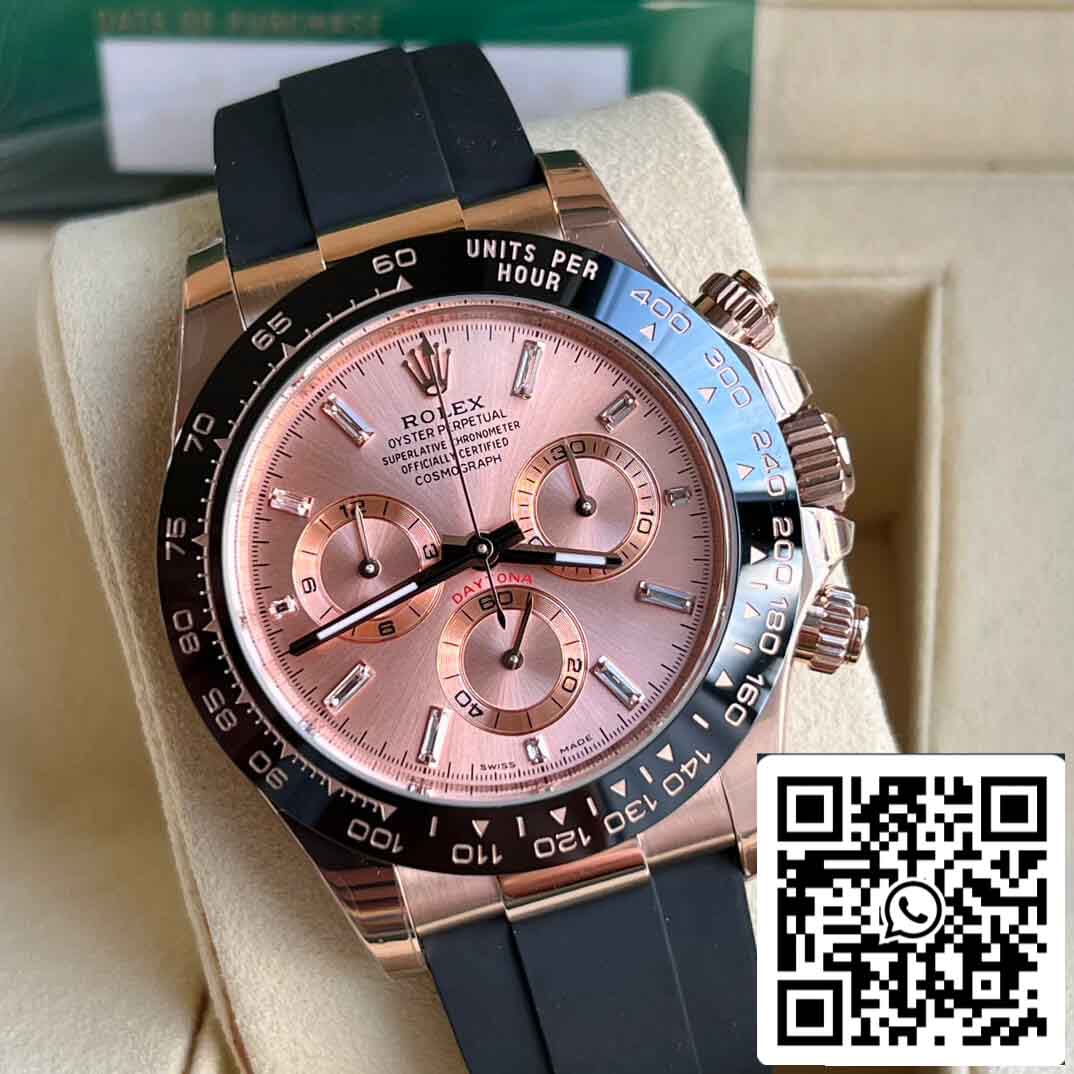 Réplique Rolex Daytona M116515ln-0021 Meilleure lunette en céramique 1:1 BT Factory