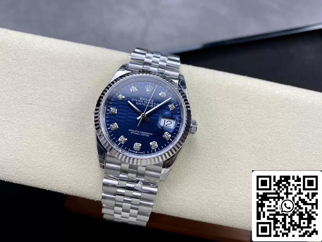 Rolex Datejust M126234-0057 36MM 1:1 Melhor Edição VS Aço Inoxidável de Fábrica