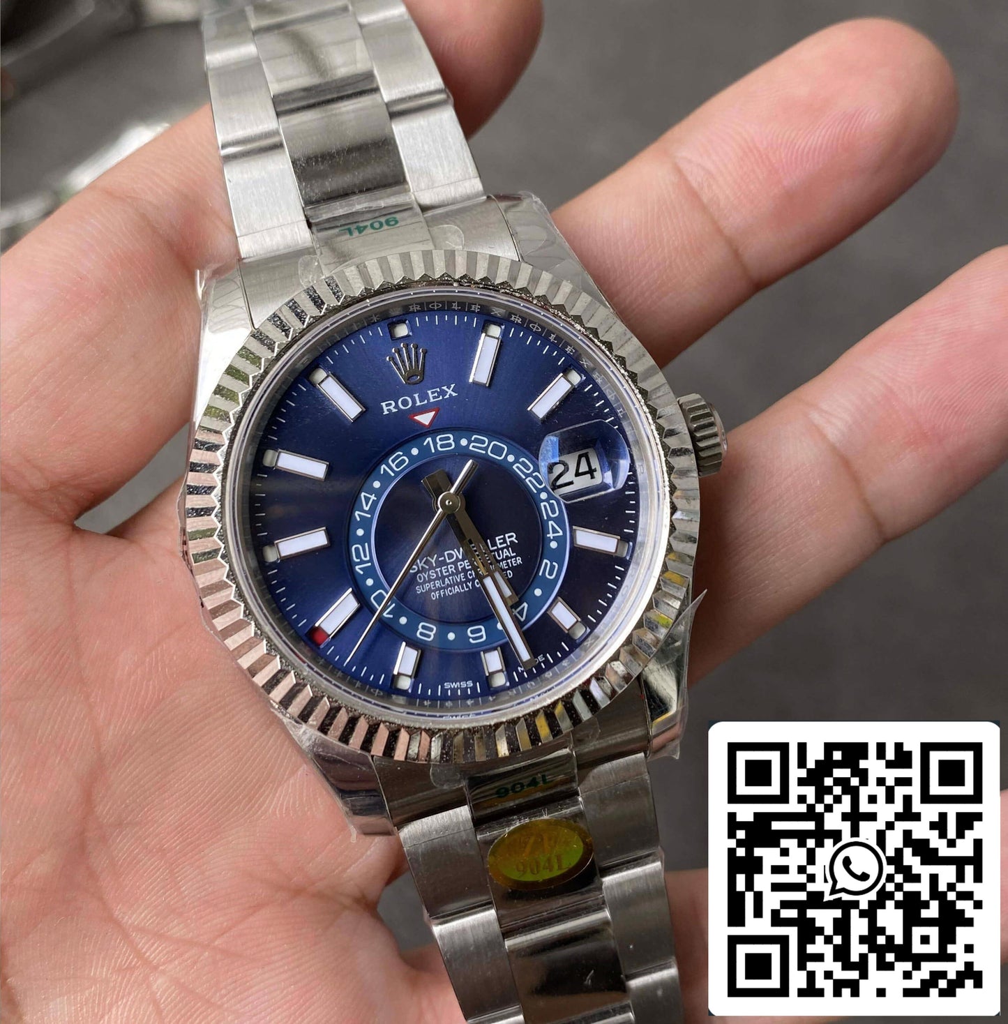 Rolex Sky Dweller M336934-0005 1:1 Best Edition ZF Factory Blue Dial