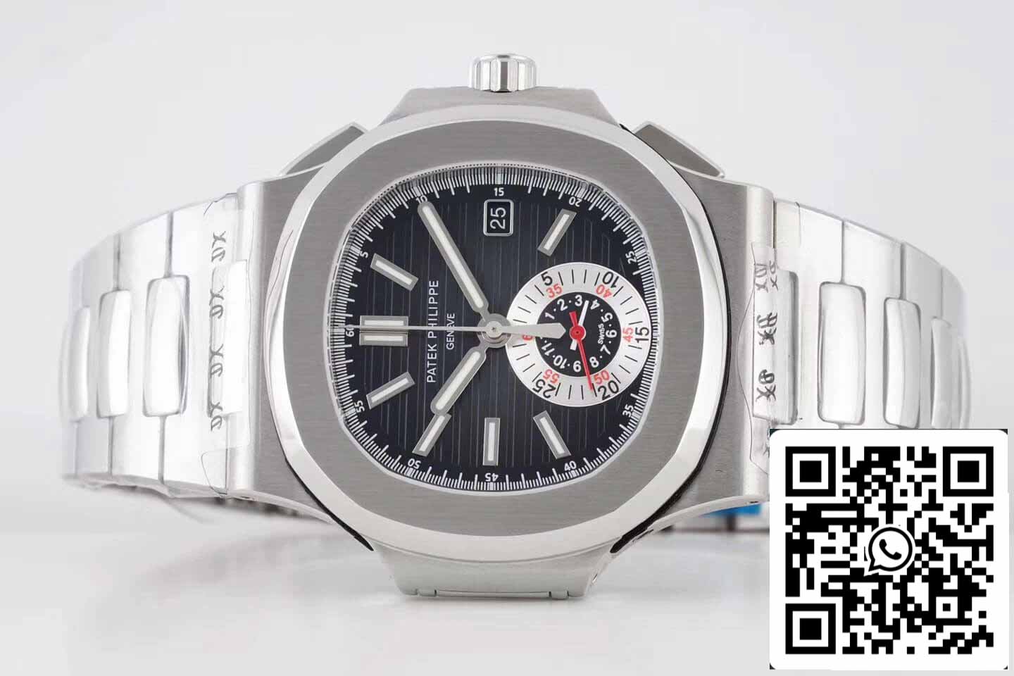 Patek Philippe Nautilus 5980/1A-014 1:1 Best Edition 3K Factory V2 Black Dial