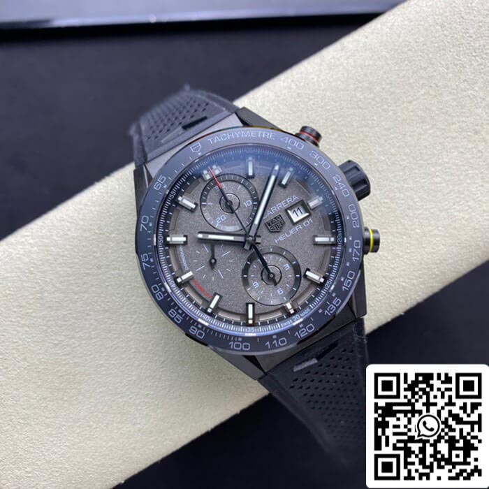 TAG Heuer Carrera CAR201J.FT6087 1:1 Meilleure édition XF Factory Cadran gris