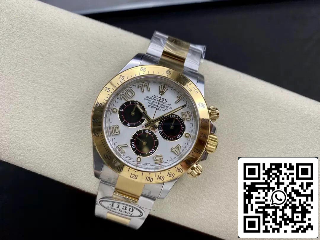 Rolex Cosmograph Daytona M116523 1:1 Meilleure édition Clean Factory Or jaune