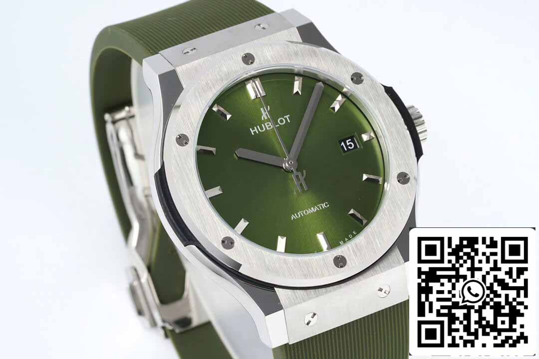 Hublot Classic Fusion 542.NX.8970.RX 42MM 1:1 Meilleure édition HB Cadran vert d'usine