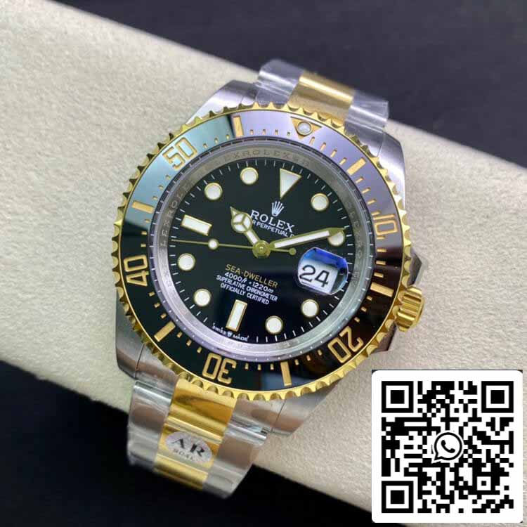 Rolex Sea Dweller M126603-0001 1:1 Meilleure édition AR Factory Cadran noir