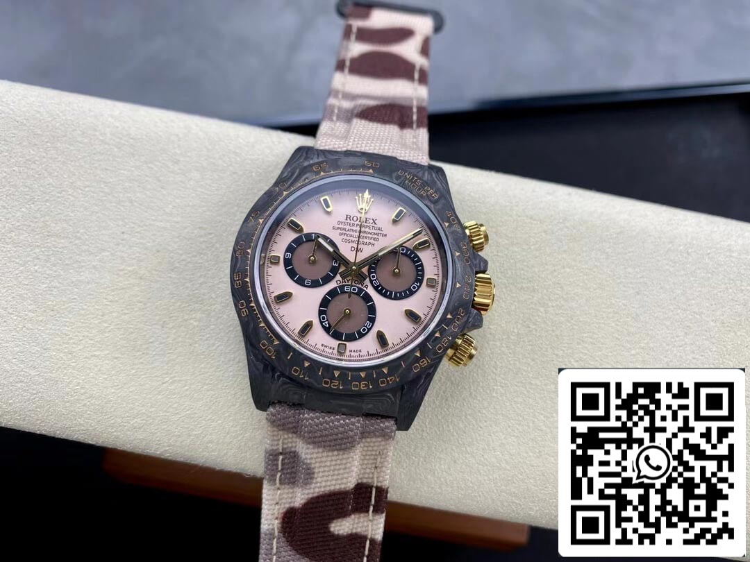 Rolex Daytona Cosmograph Diw Custom Version 1:1 Best Edition Noob Factory Carbon Fiber Case