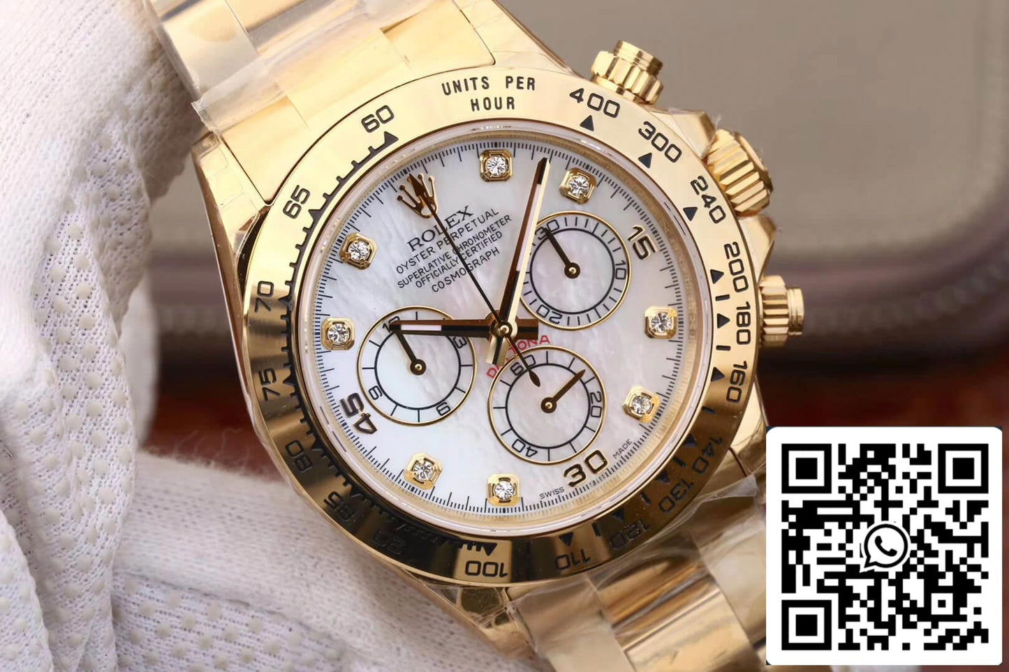 Rolex Daytona Cosmograph 116528-78598 1:1 Best Edition JH Factory Diamonds Dial