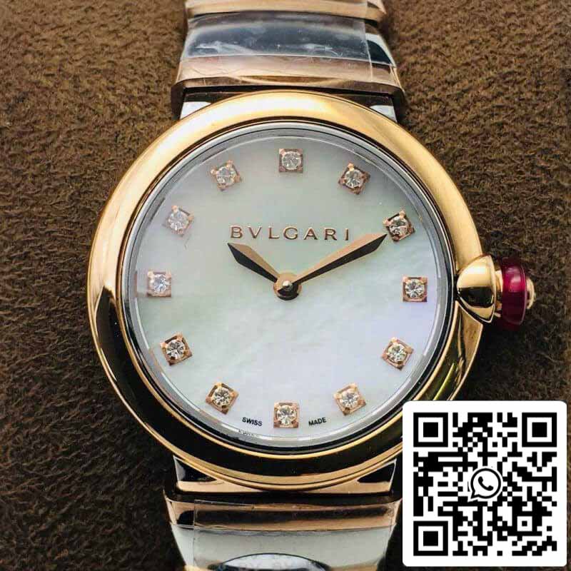 Bvlgari LVCEA 102194 1:1 Meilleure édition BV Factory Boîtier en or rose