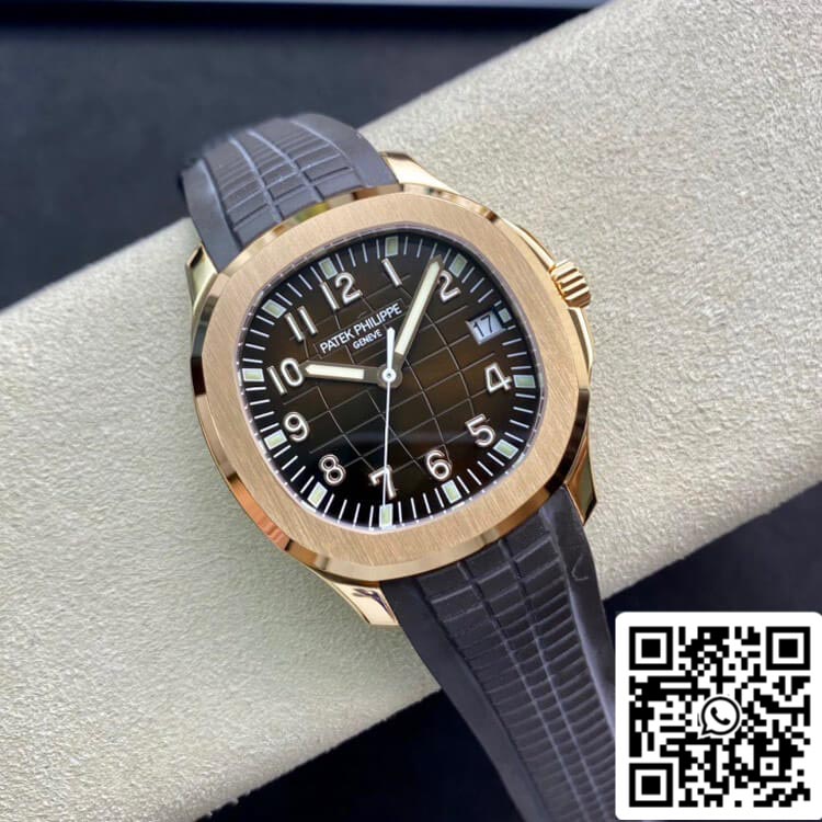 Patek Philippe Aquanaut 5167R-001 1:1 Mejor Edición 3K Esfera Marrón de Fábrica