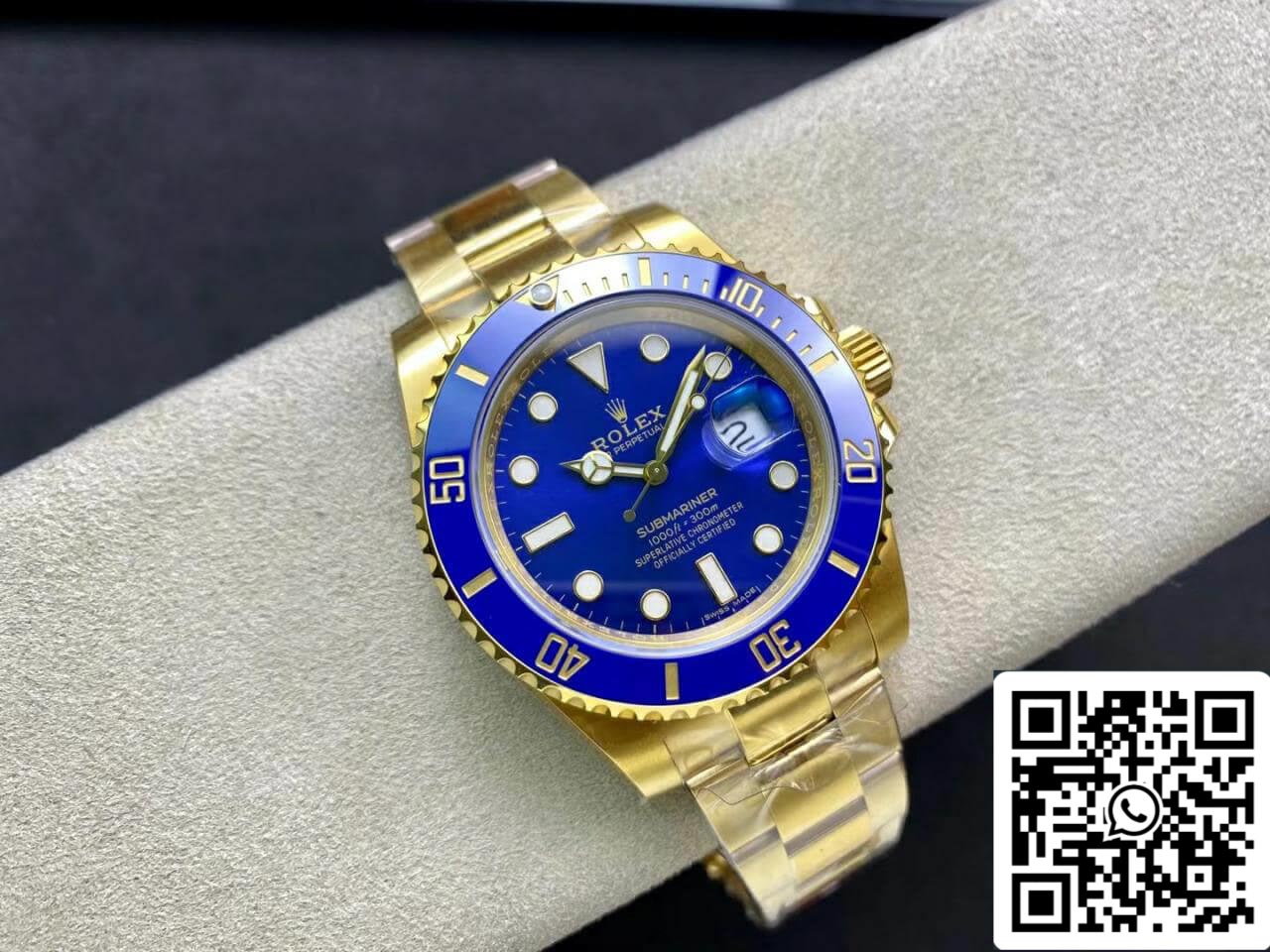 Rolex Submariner M116618LB-0003 3135 movement 40mm VS Factory Blue Dial