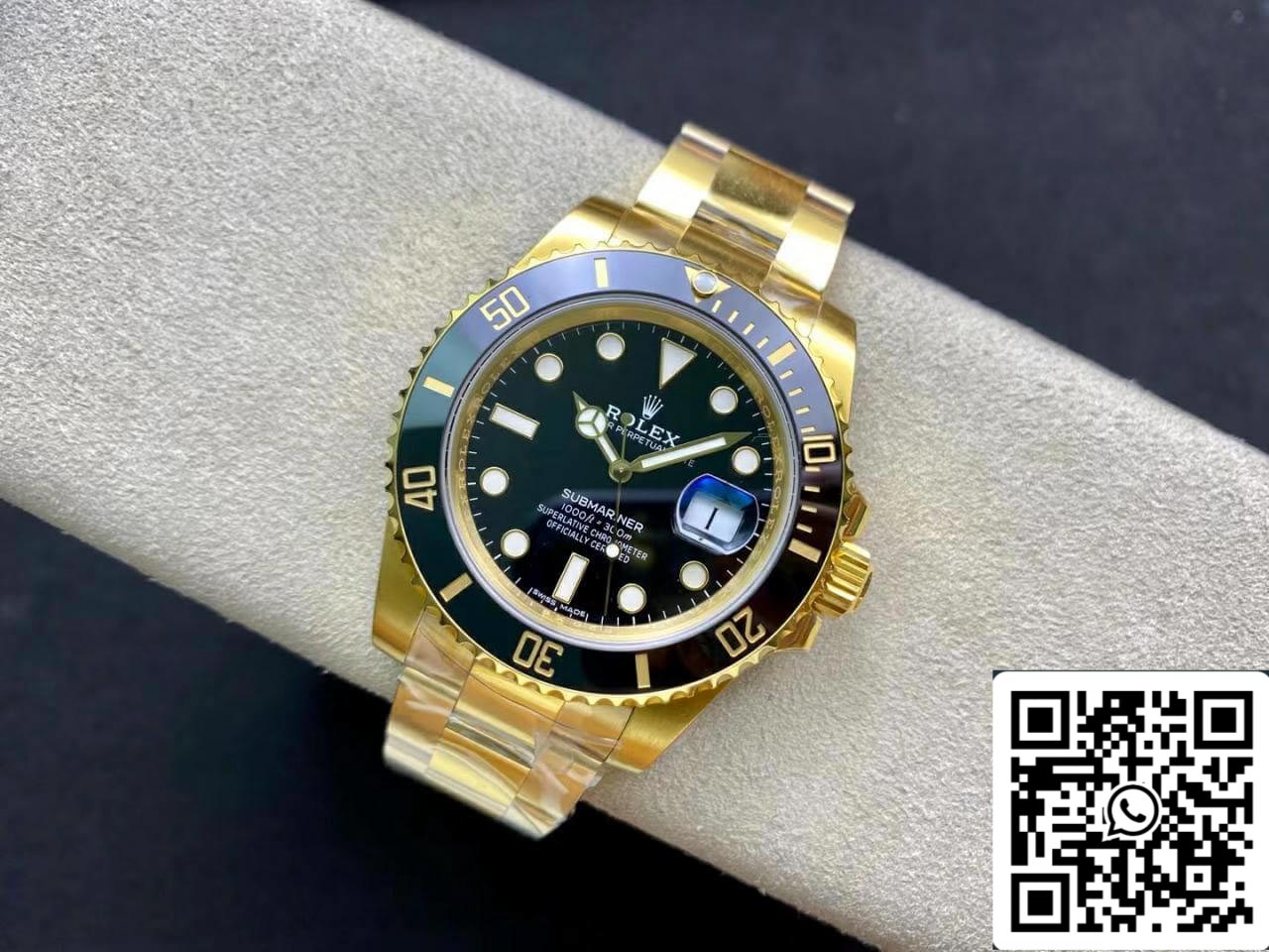 Rolex Submariner 116618LN-97208 40 mm mouvement 3135 VS cadran noir d'usine