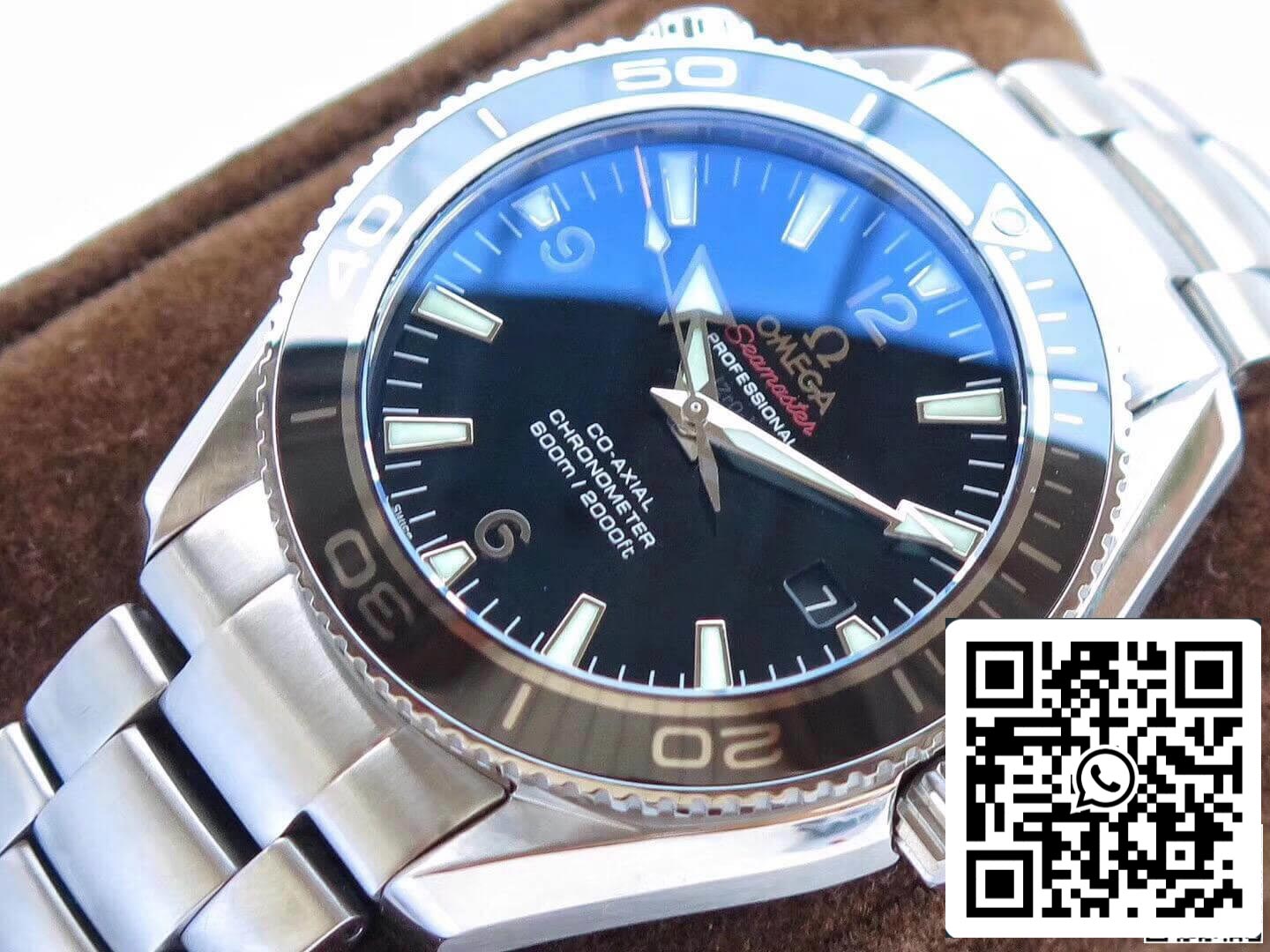 Omega Seamaster Planet Ocean 222.30.42.20.01.001 Noob Factory 1:1 Melhor Edição Swiss ETA