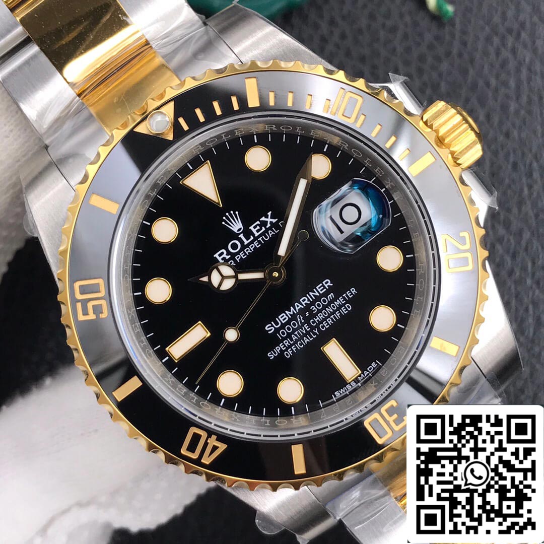 Rolex Submariner 116613-LN-97203 40MM 3135 Uhrwerk VS Fabrik schwarzes Zifferblatt