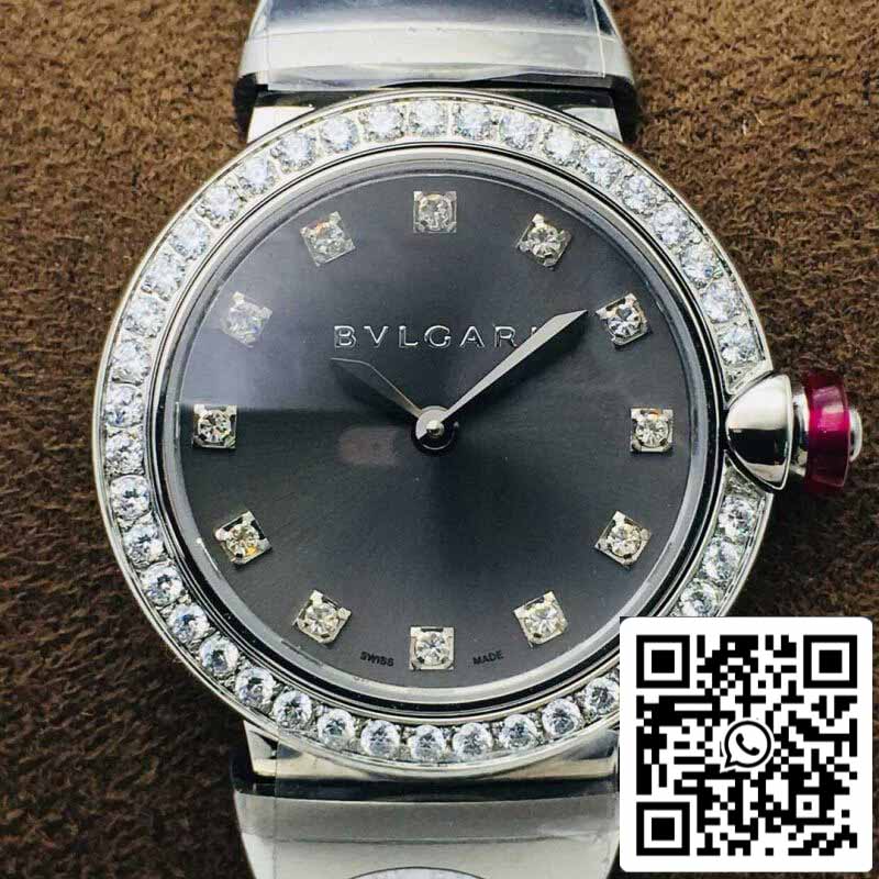 Bvlgari LVCEA 1:1 Meilleure édition BV Factory Cadran gris diamant