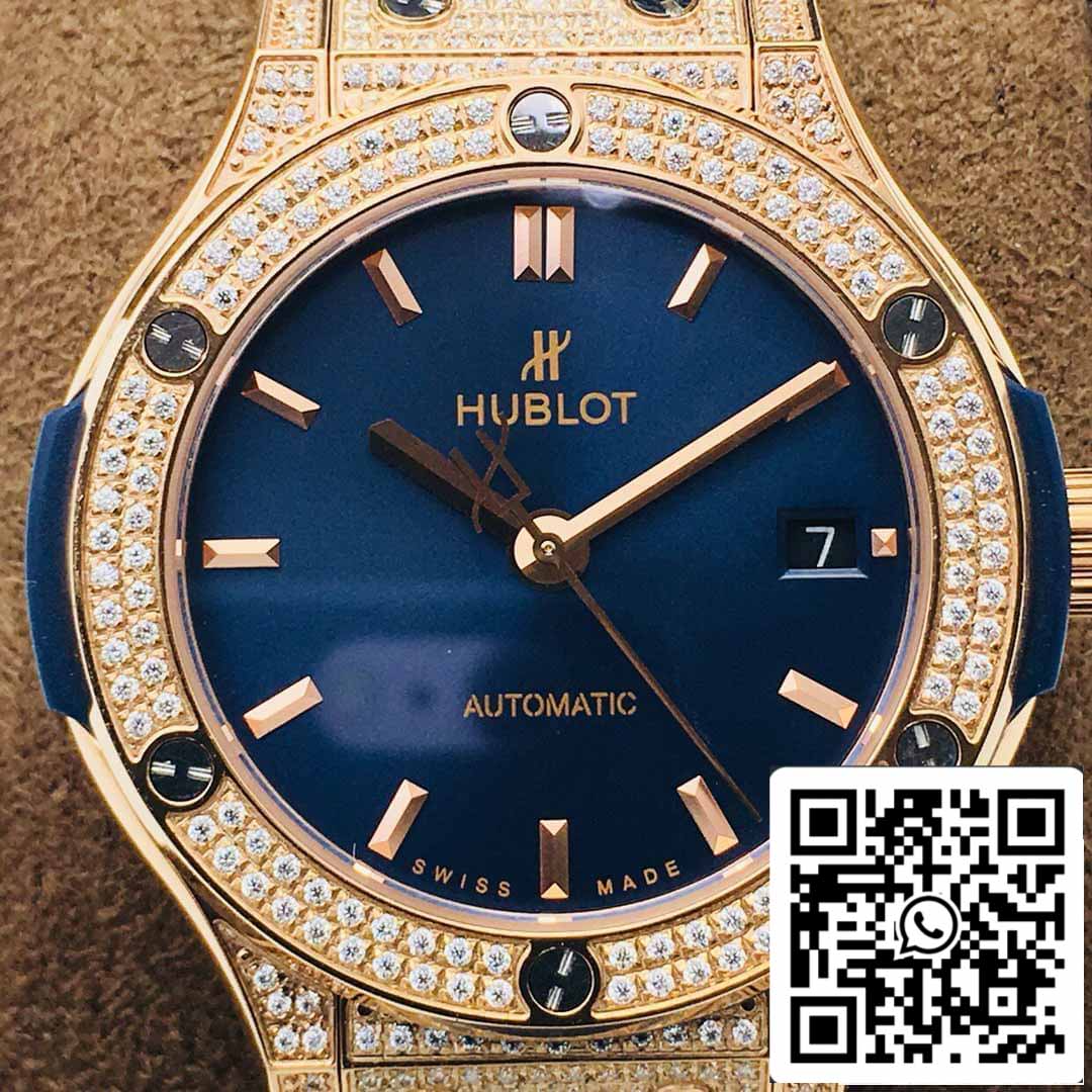 Hublot Classic Fusion 38MM 1:1 Best Edition HB Factory Diamond Case