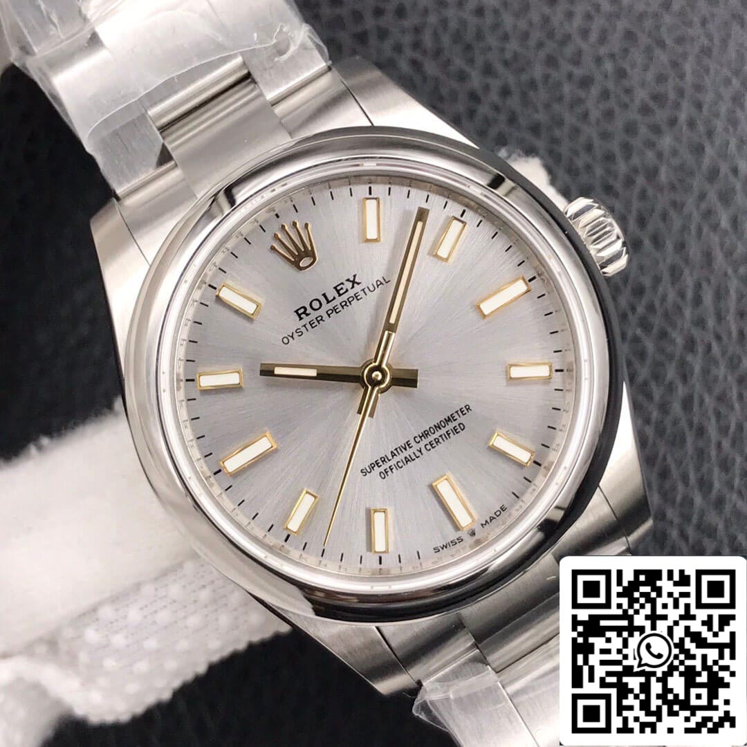 Rolex Oyster Perpetual M277200-0001 31MM 1:1 Melhor Edição EW Factory Aço Inoxidável