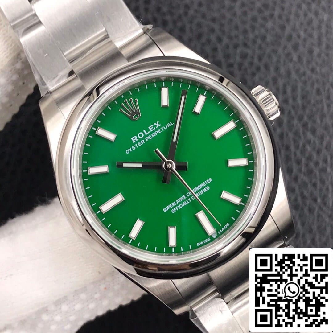 Rolex Oyster Perpetual M277200-0006 31MM 1:1 Melhor Edição EW Factory Aço Inoxidável