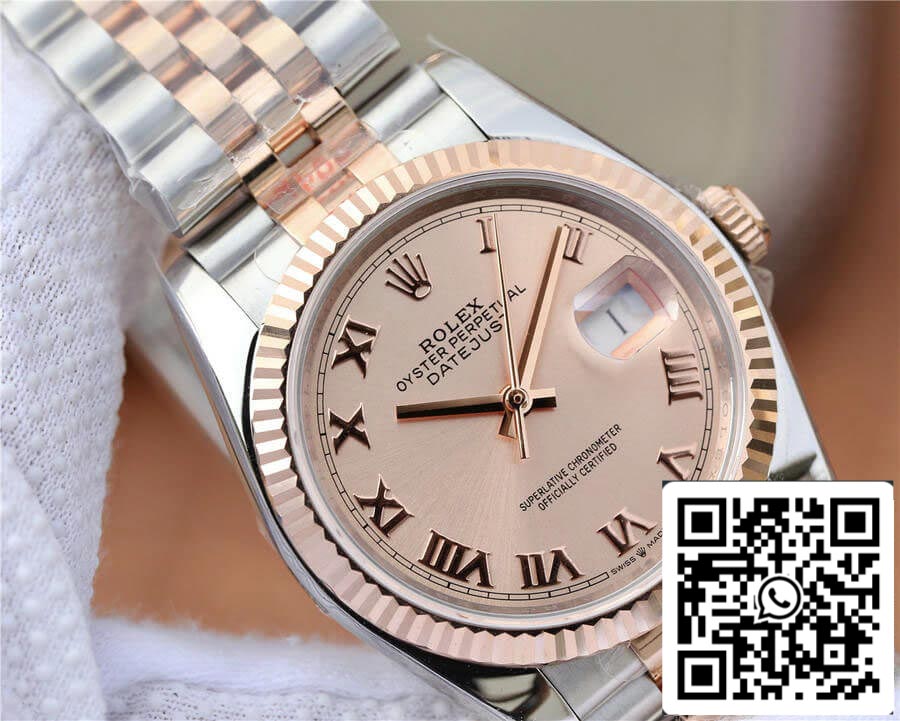 Rolex Datejust 116231 36MM 1:1 Meilleure édition GM Factory Cadran rose