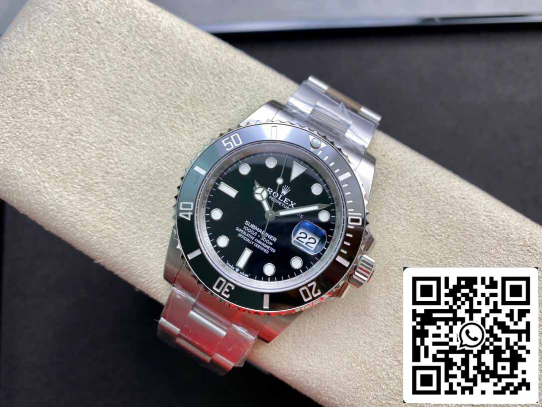 Rolex Submariner M126610LN-0001 41MM 1:1 Meilleure édition VS Lunette en céramique d'usine