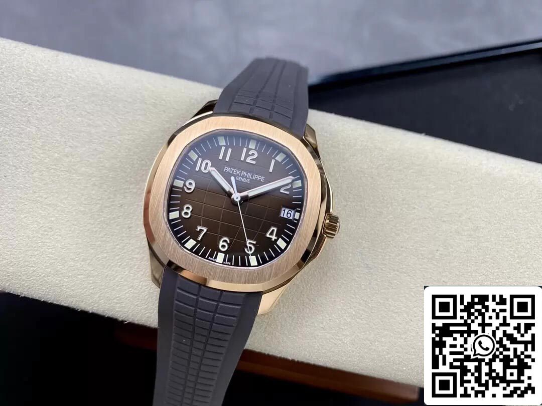 Patek Philippe Aquanaut 5167R-001 1:1 Meilleure édition 3K Factory V2 Version Or rose