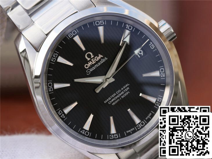 Omega Seamaster 231.10.42.21.06.001 1:1 Meilleure édition VS Factory Cadran noir foncé