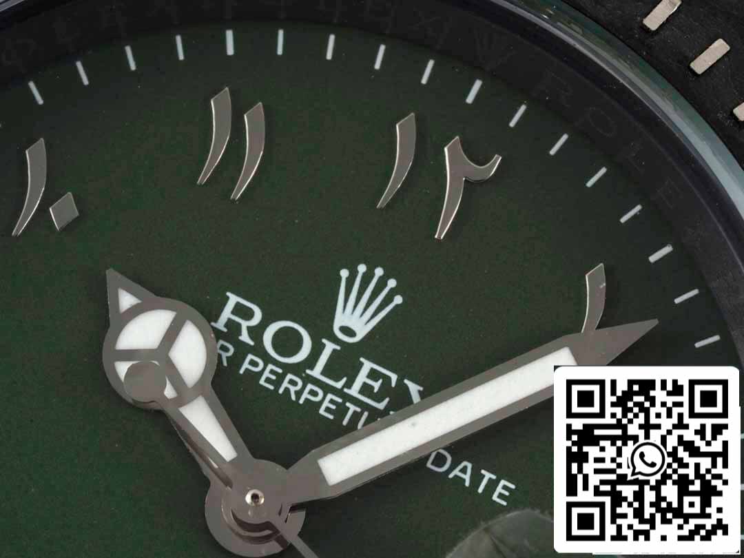 Rolex Sea-Dweller 1:1 Meilleure édition Diw Factory Cadran vert en fibre de carbone