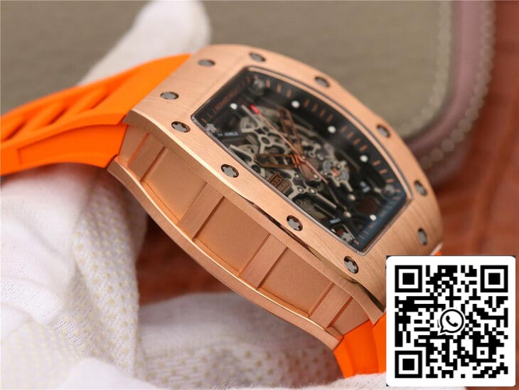 Richard Mille RM035 Americas KV Factory 1:1 Melhor Edição Pulseira Laranja