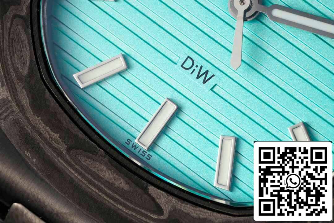 Patek Philippe Nautilus 5711 DiW 1:1 Melhor Edição Fibra de Carbono