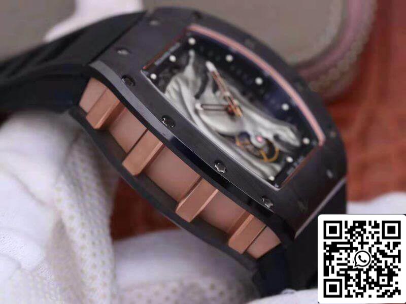 Richard Mille Polo Club Saint Tropez RM52-02 KV Factory 1:1 Best Edition Swiss ETA8215 Silver Horse Dial