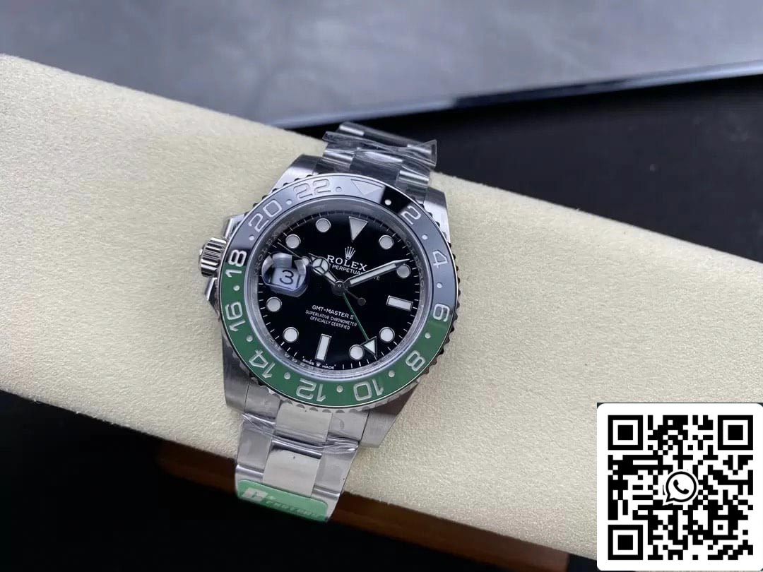 Rolex GMT Master II M126720VTNR-0001 1:1 Best Edition C+ Quadrante nero di fabbrica