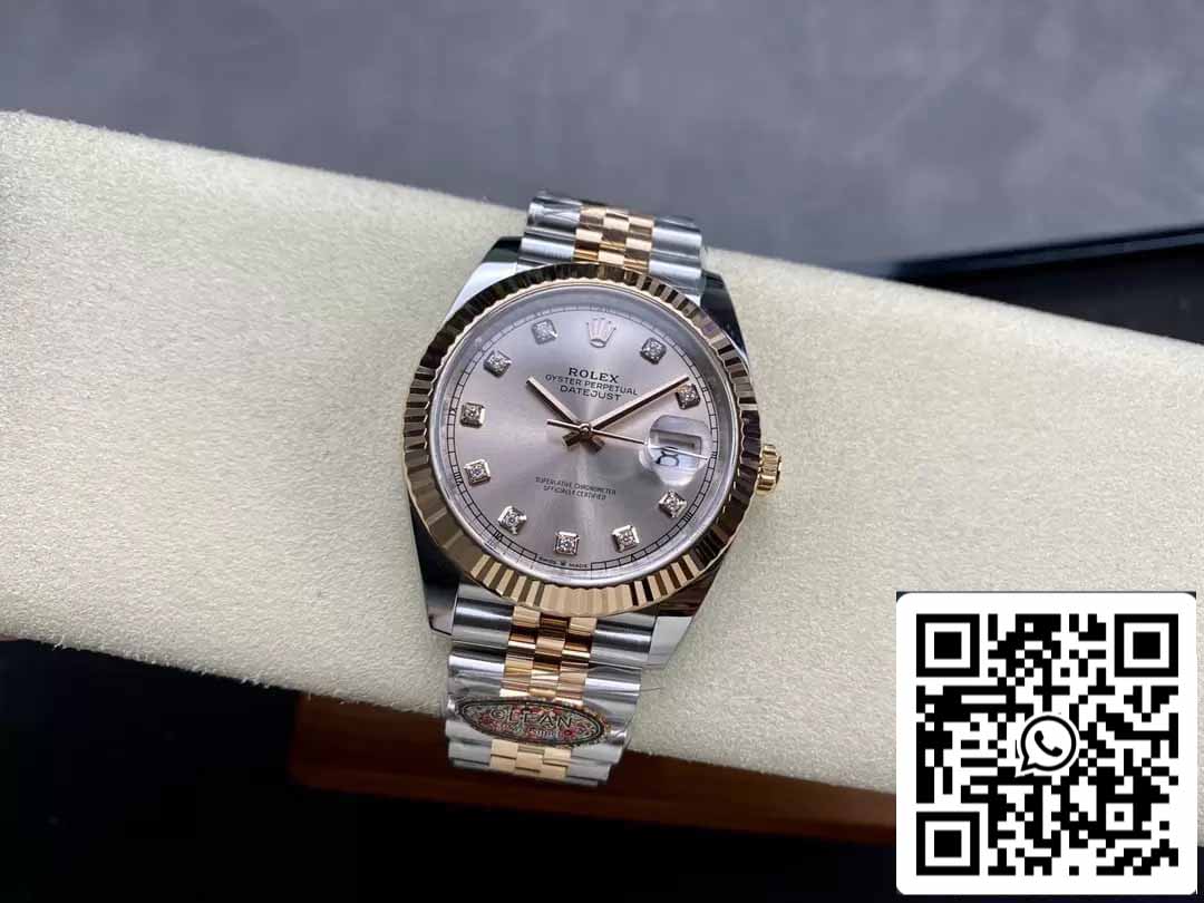 Rolex Datejust 41MM M126331-0008 1:1 Mejor Edición Clean Factory Oro Rosa