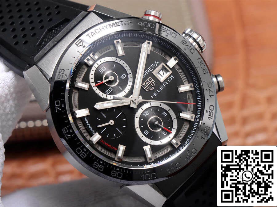 TAG Heuer Carrera CAR201Z.FT6046 1:1 Best Edition XF Factory Black Dial