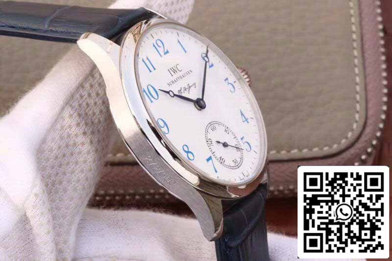 IWC Portugieser IW544203 GS Factory 1:1 Mejor Edición Suiza ETA6498 esfera blanca