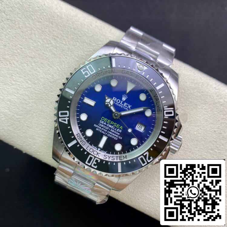 Rolex Deepsea Sea-Dweller 116660 „D-BLUE“ AR Factory 1:1 Best Edition Swiss ETA3135 Blau/Schwarzes Zifferblatt