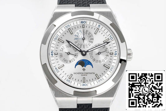 Vacheron Constantin Overseas 4300V 1:1 Best Edition 8F Factory V2 quadrante bianco argentato