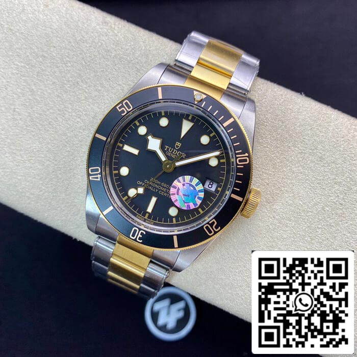 Tudor Heritage Black Bay M79733N-0002 ZF Factory 1:1 Best Edition Swiss ETA2824-2 Two Tone Stainless Steel Bracelet