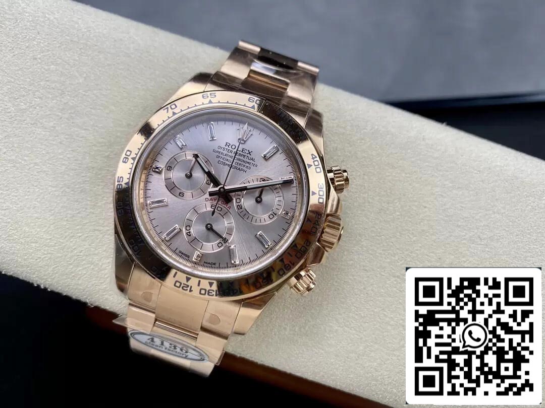 Rolex Cosmograph Daytona 116505 1:1 Meilleure édition Clean Factory Or rose