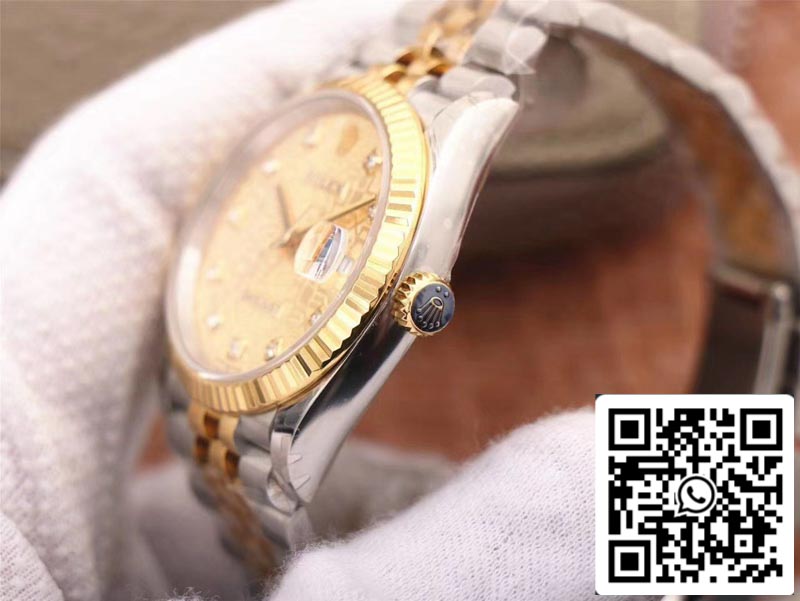 Rolex Datejust M126233-0033 1:1 Meilleure édition EW Factory Cadran Champagne Suisse ETA3235